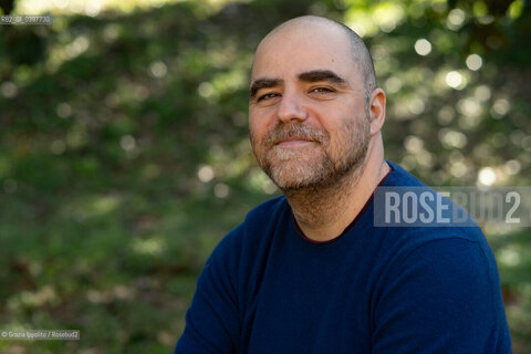 Dario Ferrari, writer and history and Philosophy teacher at Liceo Plinio in Rome, 11/13/23 ©Grazia Ippolito/Rosebud2