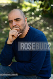 Dario Ferrari, writer ,teacher in history and Philosophy at Liceo Plinio in Rome, 11/13/23 ©Grazia Ippolito/Rosebud2