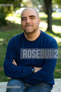 Dario Ferrari, writer and teacher in history and Philosophy at Liceo Plinio in Rome, 11/13/23 ©Grazia Ippolito/Rosebud2