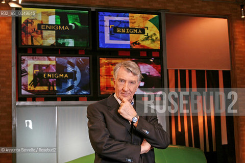 LA TRASMISSIONE ENIGMA PER RAI 3  CONDOTTA DA CORRADO AUGIAS ©Assunta Servello/Rosebud2