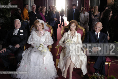 CINECITTA CARLO CROCCOLO-ANTONELLA STENI-GIULIANA LOJODICE-PHILIPPE LEROY ©Assunta Servello/Rosebud2
