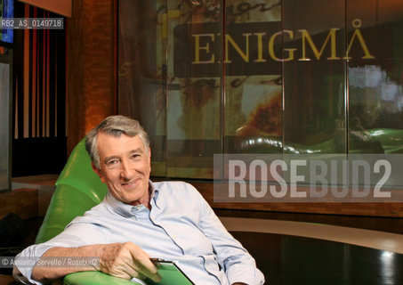 LA TRASMISSIONE ENIGMA PER RAI 3 CONDOTTA DA CORRADO AUGIAS ©Assunta Servello/Rosebud2