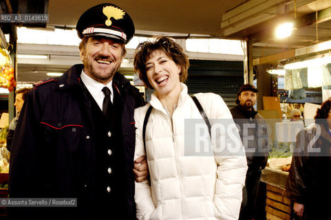 IL MARESCIALLO ROCCA 4..VERONICA PIVETTI (FRANCESCA) E GIGI PROIETTI (ROCCA) ©Assunta Servello/Rosebud2