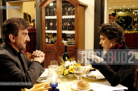 IL MARESCIALLO ROCCA 4..VERONICA PIVETTI (FRANCESCA) E GIGI PROIETTI (ROCCA) ©Assunta Servello/Rosebud2