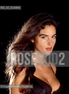 Sept 1991, Rome: Monica Bellucci. ©Assunta Servello/Rosebud2
