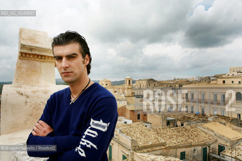 March 4, 2006 Noto (Siracusa).Marco Basile.actor Fiction Rai ÒLa squadra 7Ò.. ©Assunta Servello/Rosebud2