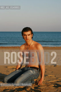 March 4, 2006 Noto (Siracusa).Marco Basile.actor Fiction Rai ÒLa squadra 7Ò.. ©Assunta Servello/Rosebud2
