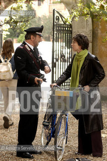 IL MARESCIALLO ROCCA 4..GIGI PROIETTI CON VERONICA PIVETTI (FRANCESCA).... ©Assunta Servello/Rosebud2
