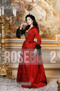 Oct,  2006 Rome..Fiction  Artemisia Sanchez  Michelle Bonev.. ©Assunta Servello/Rosebud2
