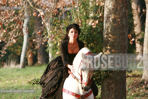 Oct,  2006 Rome..Fiction  Artemisia Sanchez  Michelle Bonev.. ©Assunta Servello/Rosebud2