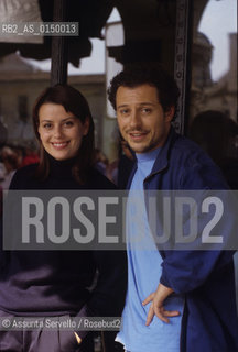 STEFANO ACCORSI E CLAUDIA PANDOLFI SUL SET  COME QUANDO FUORI PIOVE  ©Assunta Servello/Rosebud2