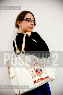 Milano 2013 Eleonora C. Caruso, scrittrice, blogger, autrice di fanfiction per internet, ©Fabio Artese/Rosebud2