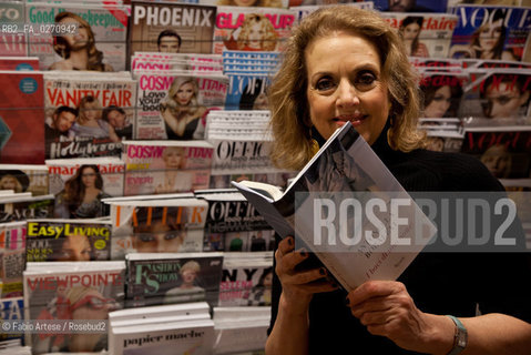 Milano 2013, antonella Boralevi, è una scrittrice conduttrice ed autrice per la tv italiana, Nel 2009 è stata nominata Consigliere Diplomatico per la Comunicazione della Cultura e della Immagine dell’Italia, Milan 2013, Antonella Boralevi presenter and author of Italian television, in 2009 she was appointed Diplomatic Adviser for Communication and Culture of Italy Picture ©Fabio Artese/Rosebud2