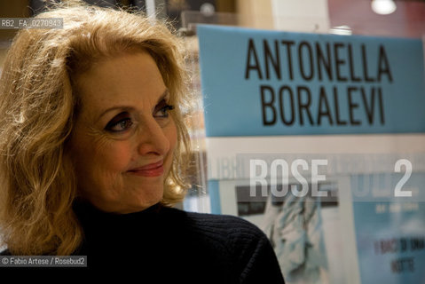 Milano 2013, antonella Boralevi, è una scrittrice conduttrice ed autrice per la tv italiana, Nel 2009 è stata nominata Consigliere Diplomatico per la Comunicazione della Cultura e della Immagine dell’Italia, Milan 2013, Antonella Boralevi presenter and author of Italian television, in 2009 she was appointed Diplomatic Adviser for Communication and Culture of Italy Picture ©Fabio Artese/Rosebud2
