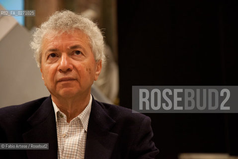 Genova 2012, Donald Sassoon, storico, È docente di Storia Europea Comparata al Queen Mary dell’Università di Londra, Ha studiato a Parigi, Milano, Londra e negli Stati Uniti. ©Fabio Artese/Rosebud2