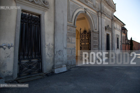 Portacomaro (AT) 2013, paese dorigine di Papa Francesco I, Jorge Mario Bergoglio, la cascina di Bricco Marmorito, casa natale del padre del Papa Francesco.  Portacomaro (AT) 2013, the country of origin of Pope Francesco I, Jorge Mario Bertoglio, cemetery where are buried the members of the popes family. Family capel ©Fabio Artese/Rosebud2