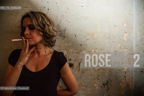 Italy, Milan, September 2012.writer Violetta Bellocchio .by Fabio Artese/Rosebud2 ©Fabio Artese/Rosebud2
