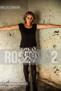 Italy, Milan, September 2012.writer Violetta Bellocchio .by Fabio Artese/Rosebud2 ©Fabio Artese/Rosebud2