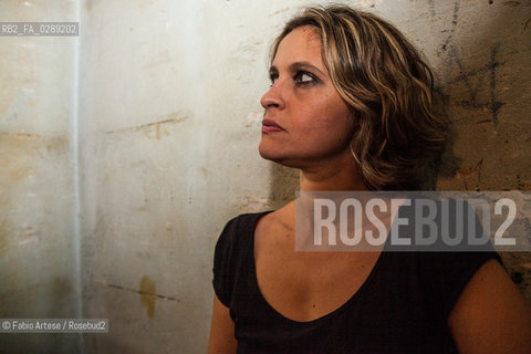 Italy, Milan, September 2012.writer Violetta Bellocchio .by Fabio Artese/Rosebud2 ©Fabio Artese/Rosebud2
