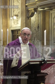 Pope Francesco, Santo Padre Francesco ©FotografiaFelici/Rosebud2