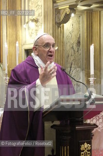 Pope Francesco, Santo Padre Francesco ©FotografiaFelici/Rosebud2