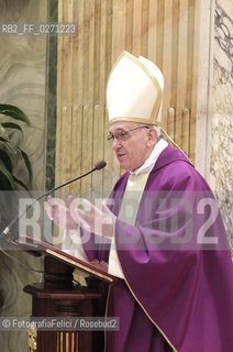 Pope Francesco, Santo Padre Francesco ©FotografiaFelici/Rosebud2