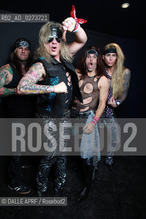 STEEL PANTHER.11/2012. ©DALLE APRF/Rosebud2