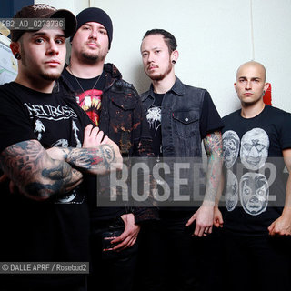 TRIVIUM.Paris 10/2012. ©DALLE APRF/Rosebud2