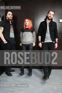 PARAMORE.12/2012. ©DALLE APRF/Rosebud2