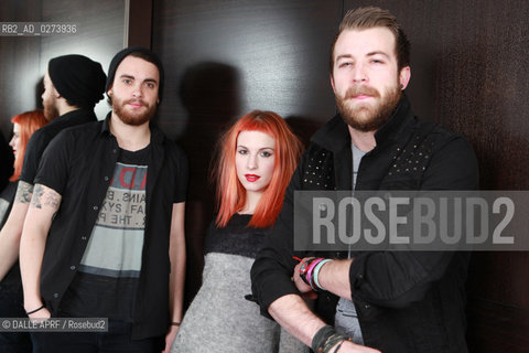 PARAMORE.12/2012. ©DALLE APRF/Rosebud2