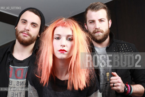 PARAMORE.12/2012. ©DALLE APRF/Rosebud2