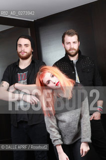 PARAMORE.12/2012. ©DALLE APRF/Rosebud2