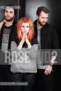 PARAMORE.12/2012. ©DALLE APRF/Rosebud2