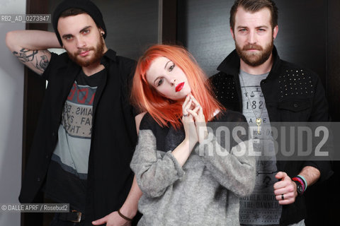 PARAMORE.12/2012. ©DALLE APRF/Rosebud2