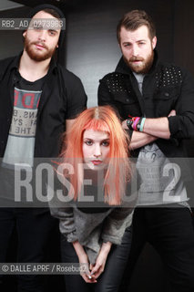 PARAMORE.12/2012. ©DALLE APRF/Rosebud2