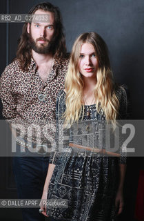 WILD BELLE.the brother-sister duo Wild Belle — Elliot Bergman plays saxophone and keyboards; Natalie (Belle) Bergman sings.2012. ©DALLE APRF/Rosebud2