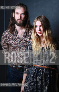 WILD BELLE.the brother-sister duo Wild Belle — Elliot Bergman plays saxophone and keyboards; Natalie (Belle) Bergman sings.2012. ©DALLE APRF/Rosebud2