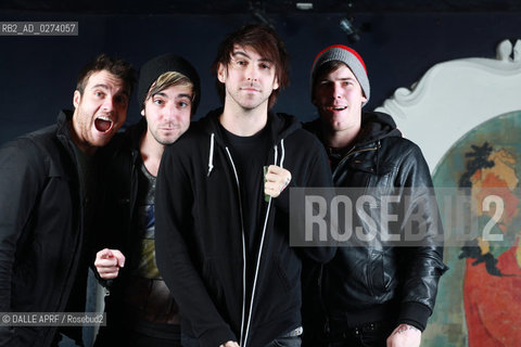 ALL TIME LOW.18/2/2013 -PARIS -France. ©DALLE APRF/Rosebud2