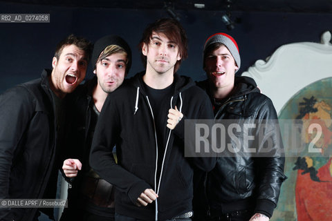 ALL TIME LOW.18/2/2013 -PARIS -France. ©DALLE APRF/Rosebud2