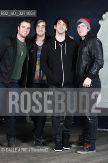 ALL TIME LOW.18/2/2013 -PARIS -France. ©DALLE APRF/Rosebud2