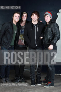 ALL TIME LOW.18/2/2013 -PARIS -France. ©DALLE APRF/Rosebud2