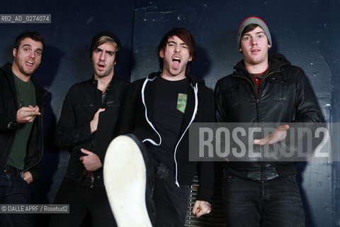 ALL TIME LOW.18/2/2013 -PARIS -France. ©DALLE APRF/Rosebud2