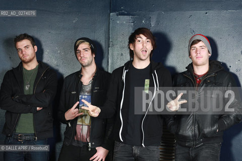 ALL TIME LOW.18/2/2013 -PARIS -France. ©DALLE APRF/Rosebud2