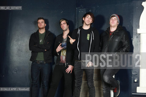 ALL TIME LOW.18/2/2013 -PARIS -France. ©DALLE APRF/Rosebud2