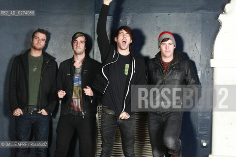 ALL TIME LOW.18/2/2013 -PARIS -France. ©DALLE APRF/Rosebud2