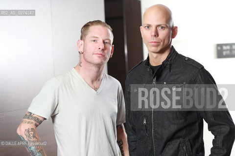 STONE SOUR.(corey Taylor and josh Rand).9/2012. ©DALLE APRF/Rosebud2