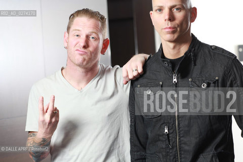 STONE SOUR.(corey Taylor and josh Rand).9/2012. ©DALLE APRF/Rosebud2