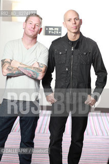 STONE SOUR.(corey Taylor and josh Rand).9/2012. ©DALLE APRF/Rosebud2