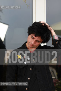The band GREEN DAY.7/2O12.session. ©DALLE APRF/Rosebud2