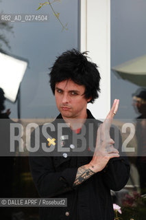 The band GREEN DAY.7/2O12.session. ©DALLE APRF/Rosebud2